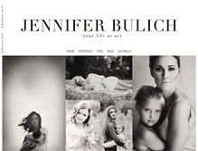 Tablet Screenshot of jenniferbulich.com